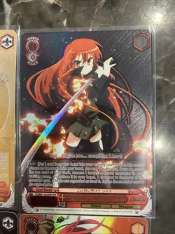 Weiss Schwarz Shakugan No Shana English Lot Of 4 SHP Cards - Image 2