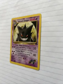 Pokemon TCG Sabrina's Gengar Card 29/132 Gym Challenge LP Condition - Image 3