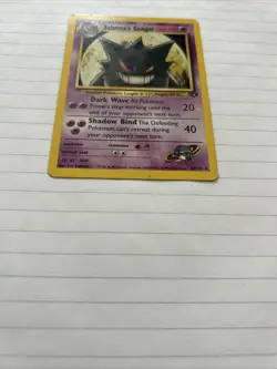 Pokemon TCG Sabrina's Gengar Card 29/132 Gym Challenge LP Condition - Image 5