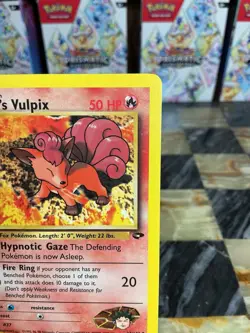 Pokemon TCG Brock's Vulpix Gym Challenge Card 37/132 Regular LP Condition - Image 3