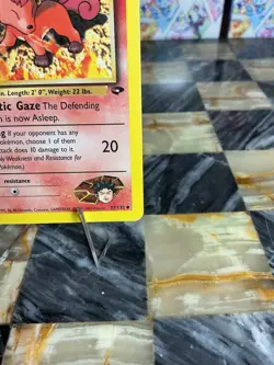 Pokemon TCG Brock's Vulpix Gym Challenge Card 37/132 Regular LP Condition - Image 5