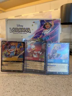 Disney Lorcana TCG Archazia's Island Booster Pack +3 Limited Edition Promo Cards - Image 1