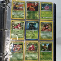 Pokemon TCG Binder 100 Card Lot - Vintage, Holos, Rares, Legends, E-Readers, Etc - Image 5