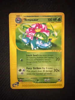 Pokemon Card - Venusaur Expedition 67/165 Rare Non-Holo - Image 1