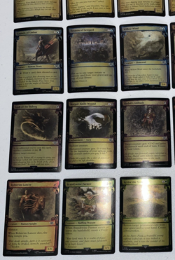 Lord of the Rings MTG Tales Of Middle Earth 20 Card Lot All Different 20 Foil - Image 4