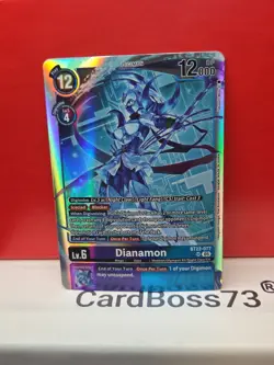 Digimon Card Game Dianamon BT22-077 SR Cyber Eden - Image 1