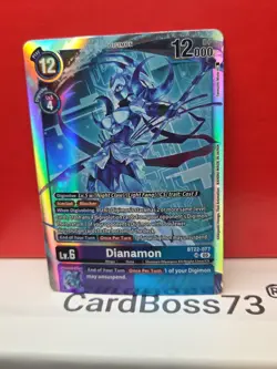 Digimon Card Game Dianamon BT22-077 SR Cyber Eden - Image 3