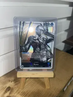 One Piece Card Game Kuro Leader OP03-021 Alt Art English - Green - NM - Image 1