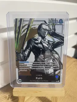 One Piece Card Game Kuro Leader OP03-021 Alt Art English - Green - NM - Image 3