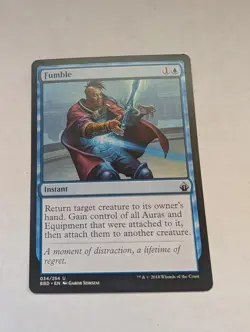 MTG NM Fumble Battlebond Regular - Image 1