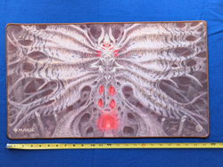 Magic The Gathering Duskmourn Playmats Valgavoth Twitching Doll & 2 Deck Boxes - Image 2