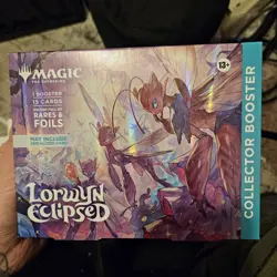 Magic The Gathering Lorwyn Eclipsed Collector Booster Box Display In Hand - Image 1