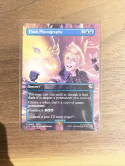 Flash Photography(Borderless) X1 FIC MTG Final Fantasy Commander FB1 - Image 1