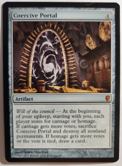 MTG -Coercive Portal - Conspiracy - 2014 - Unplayed - Image 1