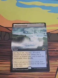 Flooded Strand (Extended Art) Modern Horizons 3 Regular - Image 1