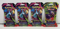 Pokemon TCG Mega Evolution phantasmal flames lot of 4 booster packs - Image 1