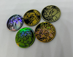 Pokemon TCG lot of 20 Official Coins Jumbo and Standard (No Duplicates) - Image 4