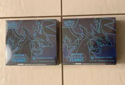Pokemon TCG Phantasmal Flames Pokemon Center ETB Factory Sealed (LOT OF 2) - Image 1