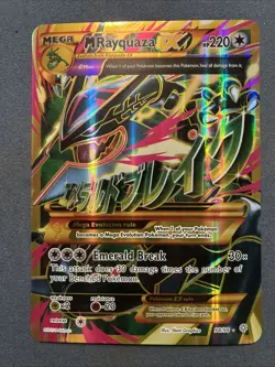 M Rayquaza EX 098/098 Jumbo Cards Holo - Image 1