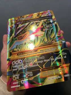 M Rayquaza EX 098/098 Jumbo Cards Holo - Image 4