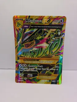 M Rayquaza EX 098/098 Jumbo Cards Holo LP - Image 1