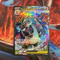 ✨ Mega Charizard X EX 023 UPC Black Star Promo Full Art Pokemon TCG Card #1 - Image 1