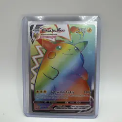 Pokemon Pikachu VMAX Secret Rare Full Art Holo Vivid Voltage 188/185 Card - Image 2