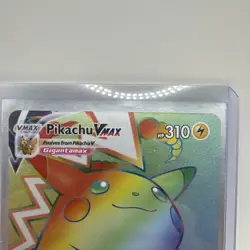 Pokemon Pikachu VMAX Secret Rare Full Art Holo Vivid Voltage 188/185 Card - Image 3