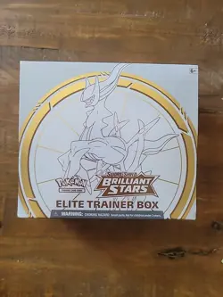 Pokemon TCG Brilliant Stars Elite Trainer Box Sealed ETB Sealed &[Plastic Case] 820650850127 - Image 2