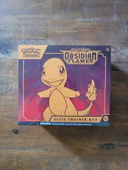 Pokemon Scarlet & Violet Obsidian Flames Elite Trainer Box ETB Sealed & Case - Image 2