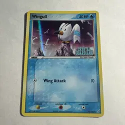 Pokemon Wingull 70/100 EX Crystal Guardians Reverse Holo 40HP *Read Desc* - Image 1