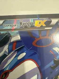 Pokemon Team Aqua's Kyogre EX 6/34 Double Crisis Holo 2015 Ft. Archie & Shelly - Image 2