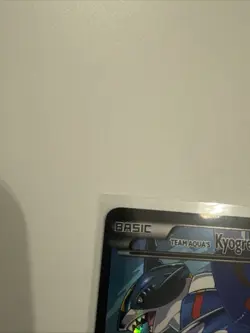 Pokemon Team Aqua's Kyogre EX 6/34 Double Crisis Holo 2015 Ft. Archie & Shelly - Image 4