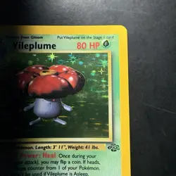 Pokemon Vintage Holo Vileplume 15/64 Jungle WotC 1999 - Image 3