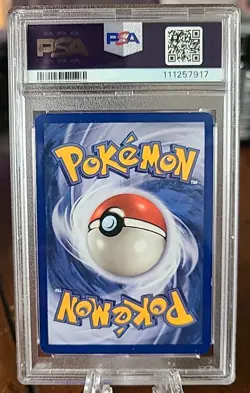 1999 Pokemon Mewtwo Rare Holo #10/102 PSA 7 - Image 2