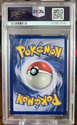 Pokemon Mewtwo TCG 2000 Movie Black Star Promo #14 Psa 8 - Image 2