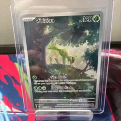 2025 Pokemon White Flare Virizion Illustration Rare #095/086 - Image 5