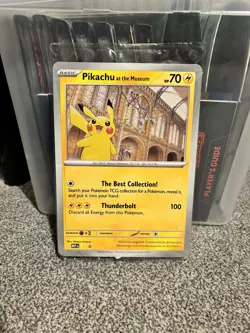 Pikachu At The Museum x Natural History London Jumbo Pokemon Card Mint sealed - Image 1