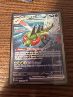 Pokemon Card Yanmega EX 228/182 Destined Rivals Secret Illustration Rare - Image 1