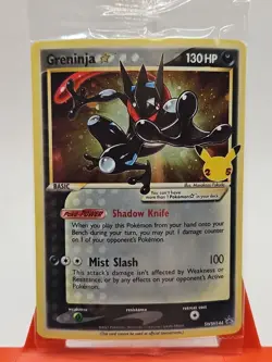 Greninja Gold Star SWSH144 Black Star Promo Celebrations ETB Sealed NM - Image 2