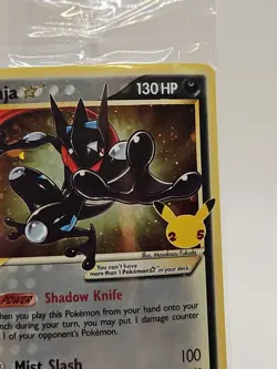 Greninja Gold Star SWSH144 Black Star Promo Celebrations ETB Sealed NM - Image 4