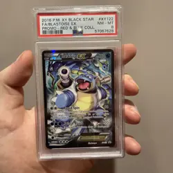 Pokemon Blastoise EX XY122 PSA 8 - Image 1