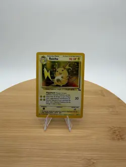 Pokemon TCG Raichu - Fossil Set 14/62 - Holo Rare - 1999 - Vintage WotC - Image 3