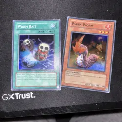 Yugioh Warm Worm/worm Bait TF04 EN001/002 Lot - Image 3