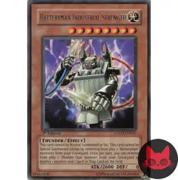 Yugioh Batteryman Industrial Strength LODT-EN031 Rare 1st Edition LP - Image 1