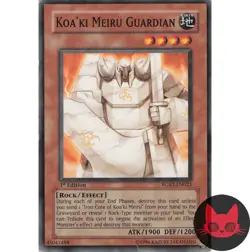 Yugioh Koa'ki Meiru Guardian RGBT-EN023 Common 1st Edition LP - Image 1