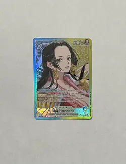 Boa Hancock One Piece The Azure Sea's Seven OP14-041 Alt Art Leader - Image 1