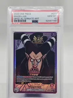 2023 Magellan Leader Alt Art OP02-071 Paramount War One Piece PSA 10 - Image 1