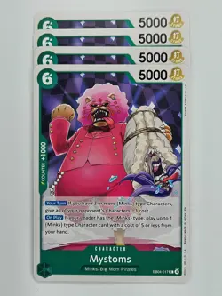 One Piece - 4x EB04-017 Mystoms - Common - Image 1