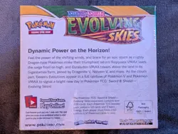 Pokemon Sword & Shield Evolving Skies Booster Box x1 (36 Packs) Factory Sealed - Image 3